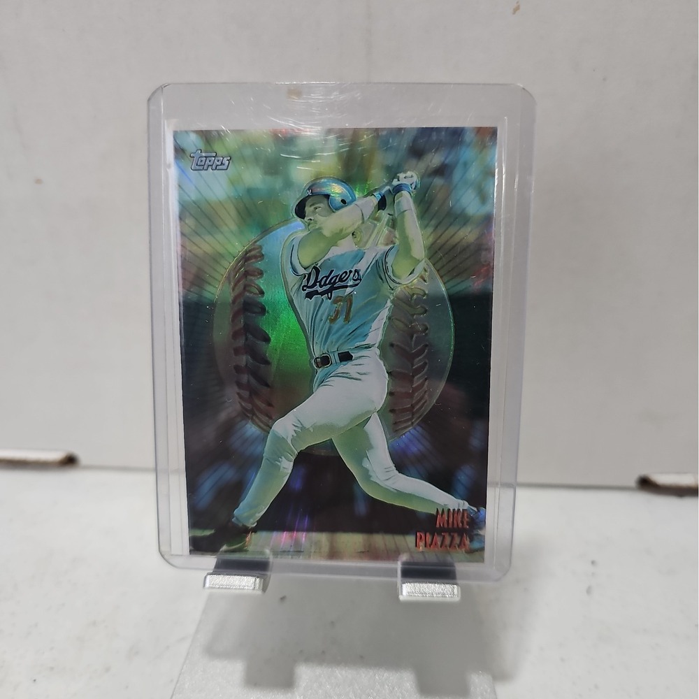 1998 Topps - Mystery Finest Mike Piazza #M15 Borderless Refractor
